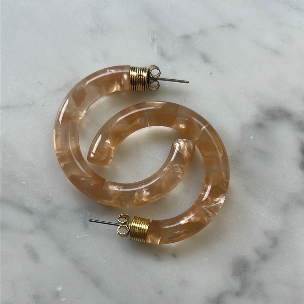 Sezane Avril  Hoop Earrings